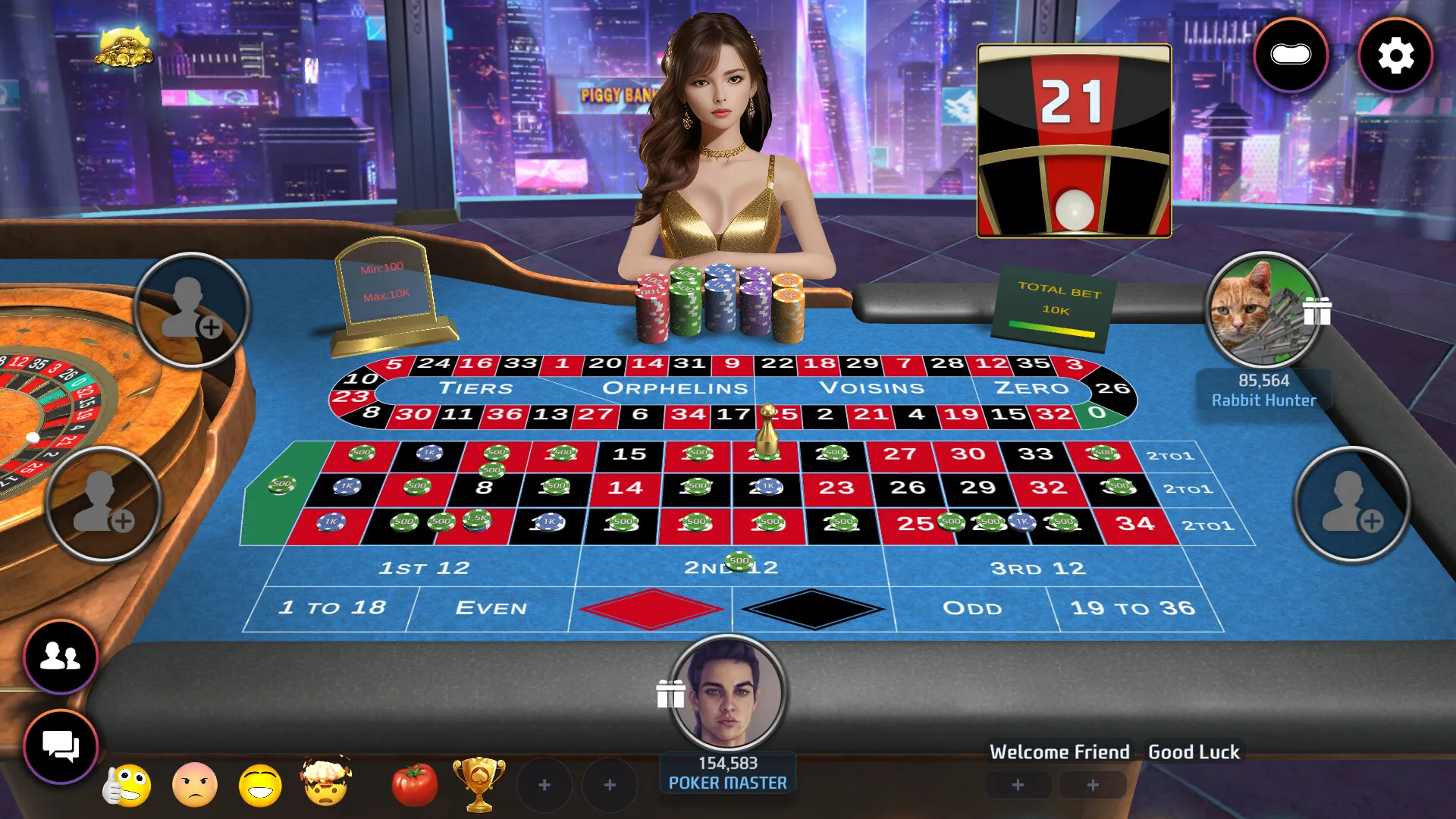 Poker Master - Техасский холдем, рулетка, блэкджек, баккара, омаха, слоты, Тин Патти, маджонг, Доу Дичжу, шоу-хэнд, Ню-Ню, китайский покер: скриншот 3