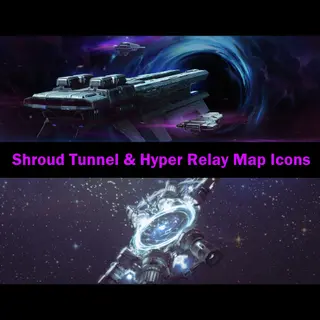 Shroud Tunnel and Hyper-Relay Map Icons