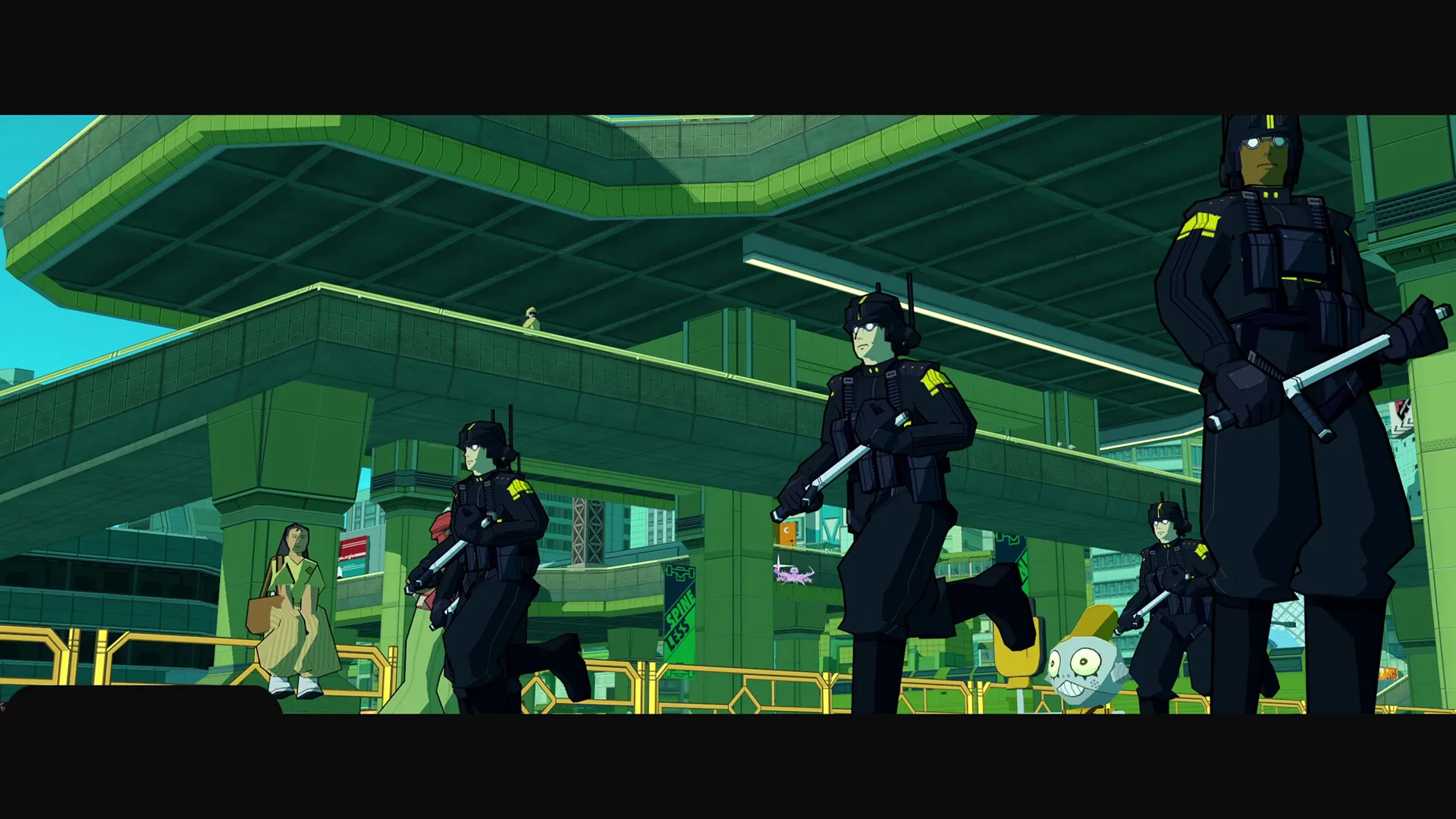 Bomb Rush Cyberfunk: скриншот 5