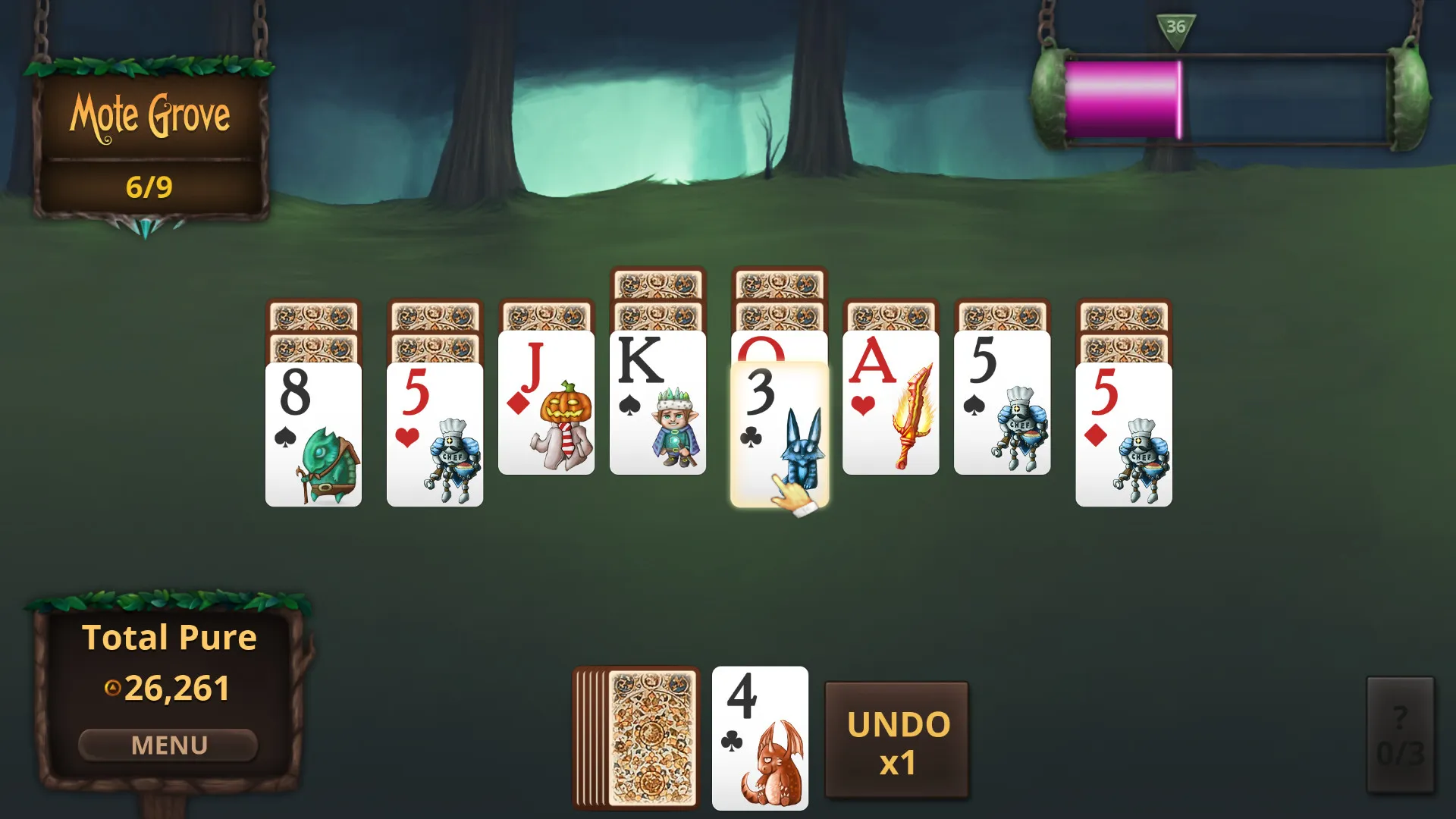 Faerie Solitaire Remastered: скриншот 2