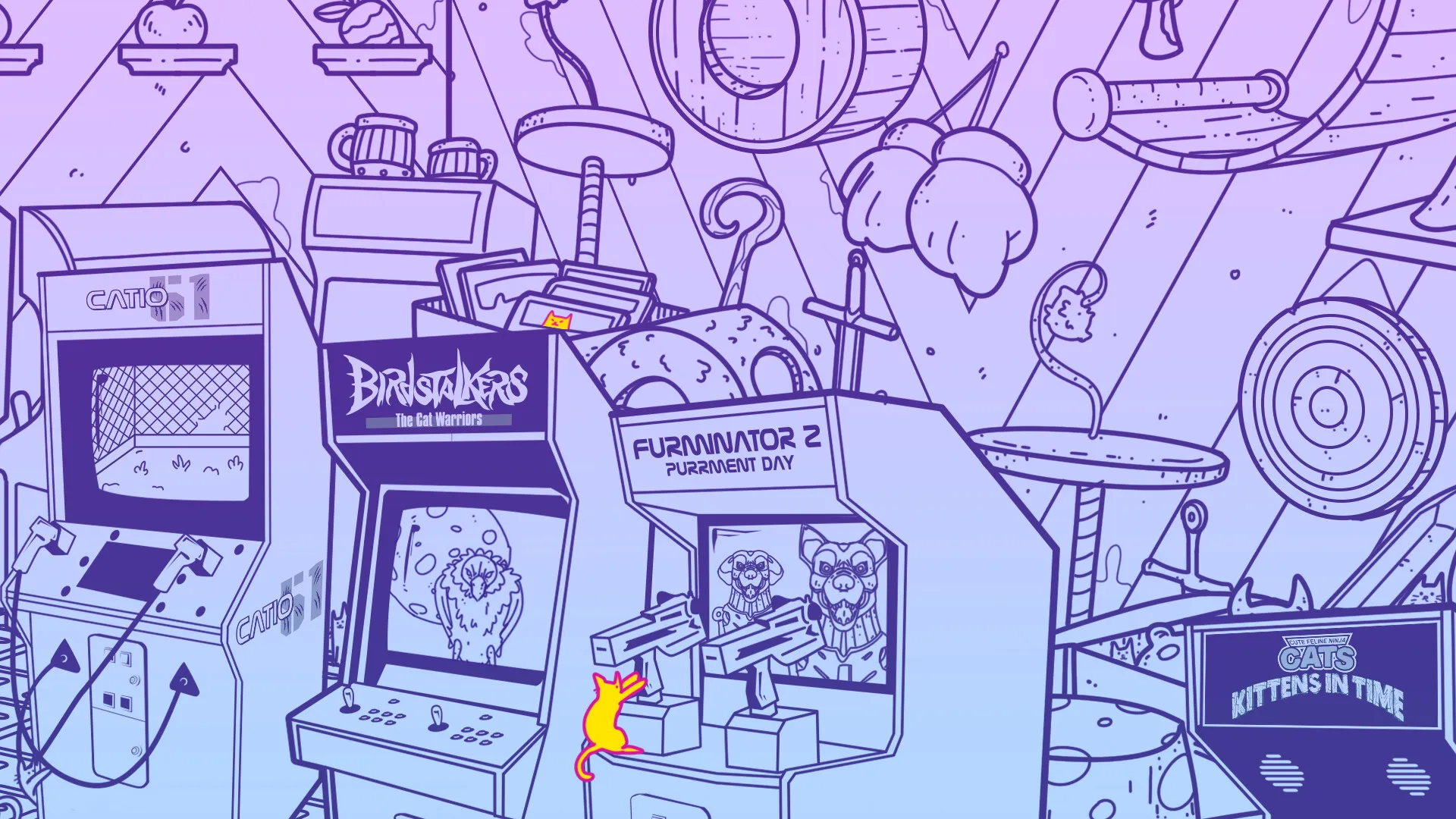 An Arcade Full of Cats: скриншот 3