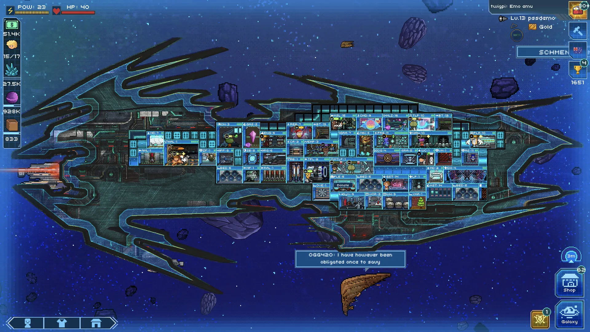 Pixel Starships: скриншот 1