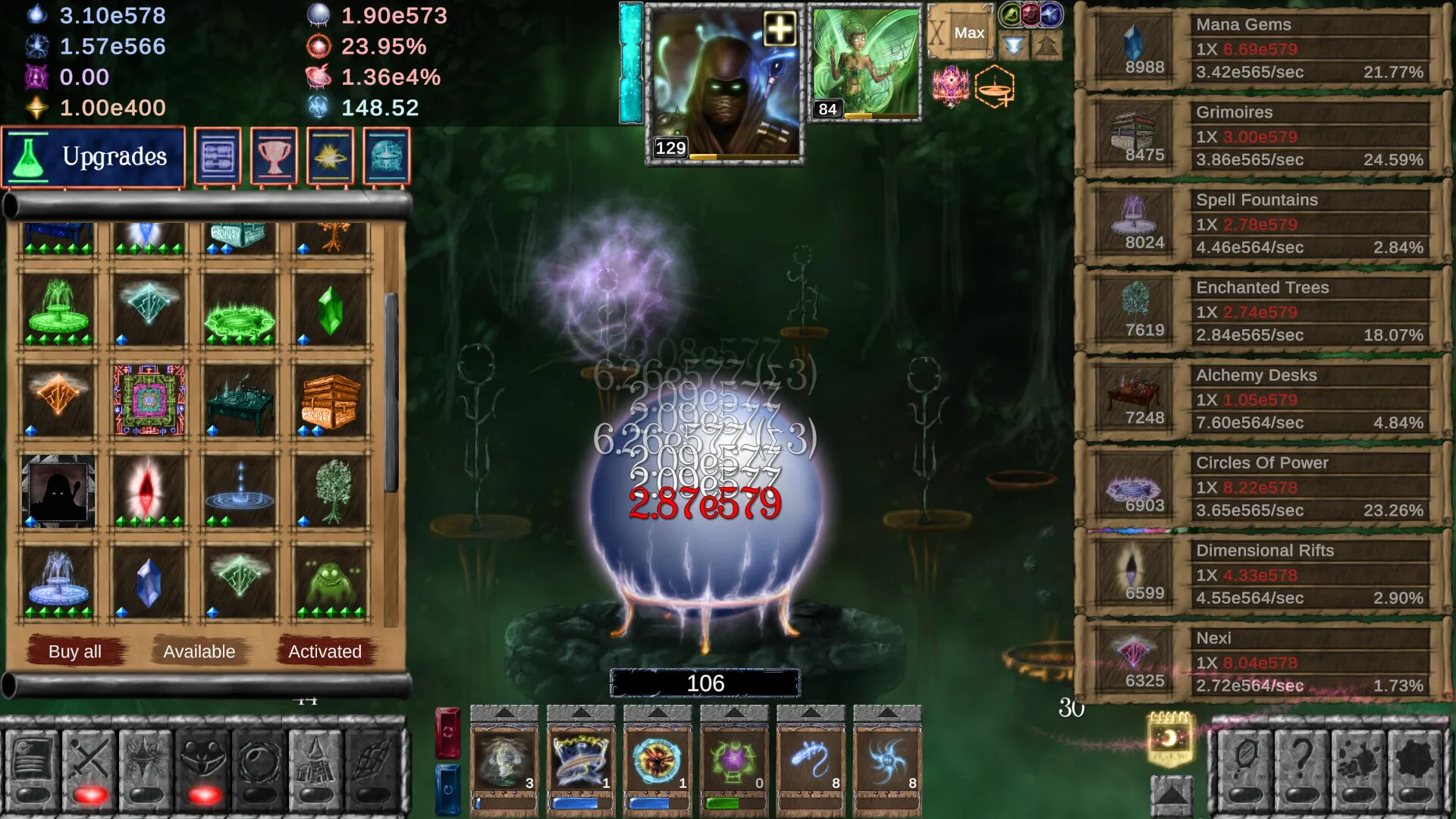 Idle Wizard: скриншот 3