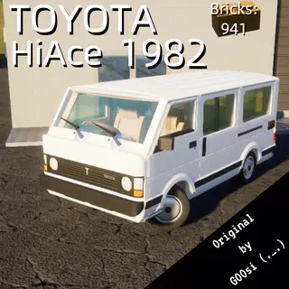 1982 Toyota HiAce Minibus