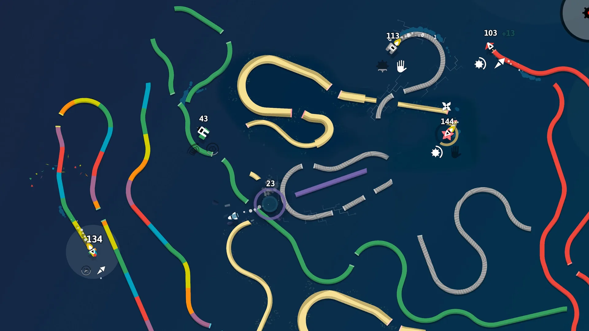 Curve Fever Pro: скриншот 4