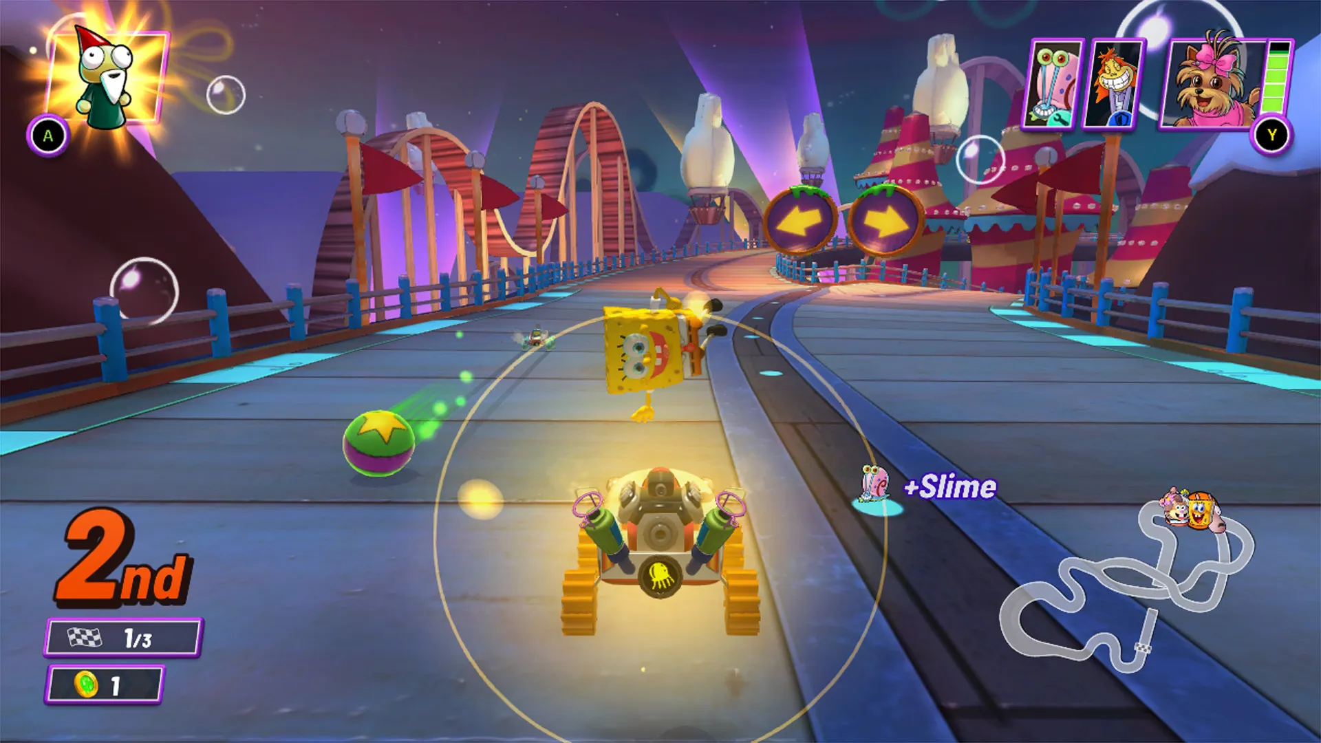 Nickelodeon Kart Racers 2: Grand Prix: скриншот 6