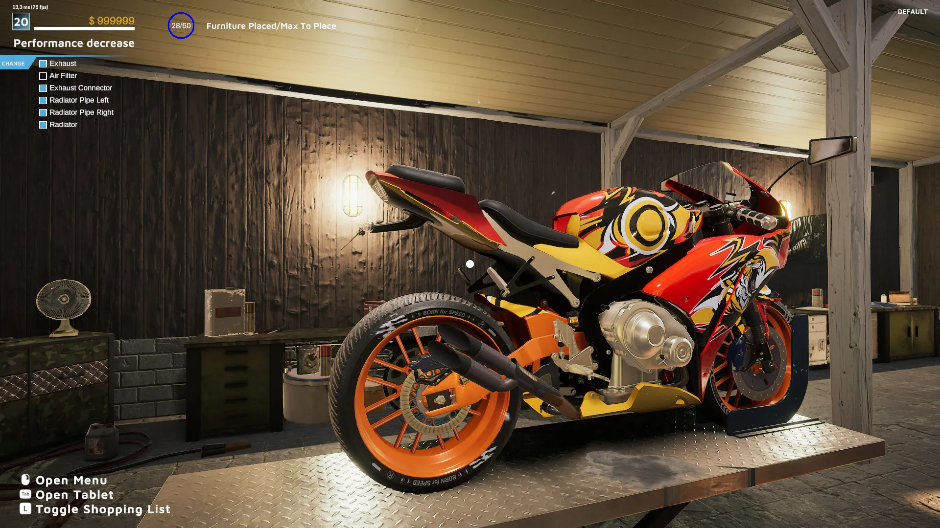 Motorcycle Mechanic Simulator 2021: скриншот 2