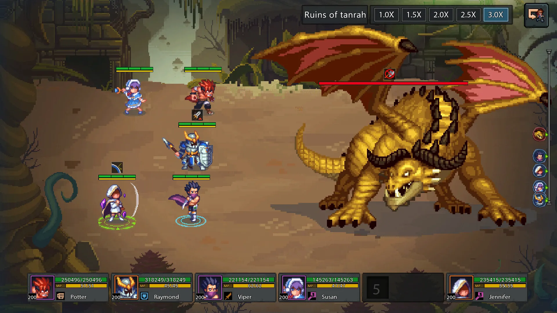 No-brainer Heroes 挂机吧！勇者: скриншот 2