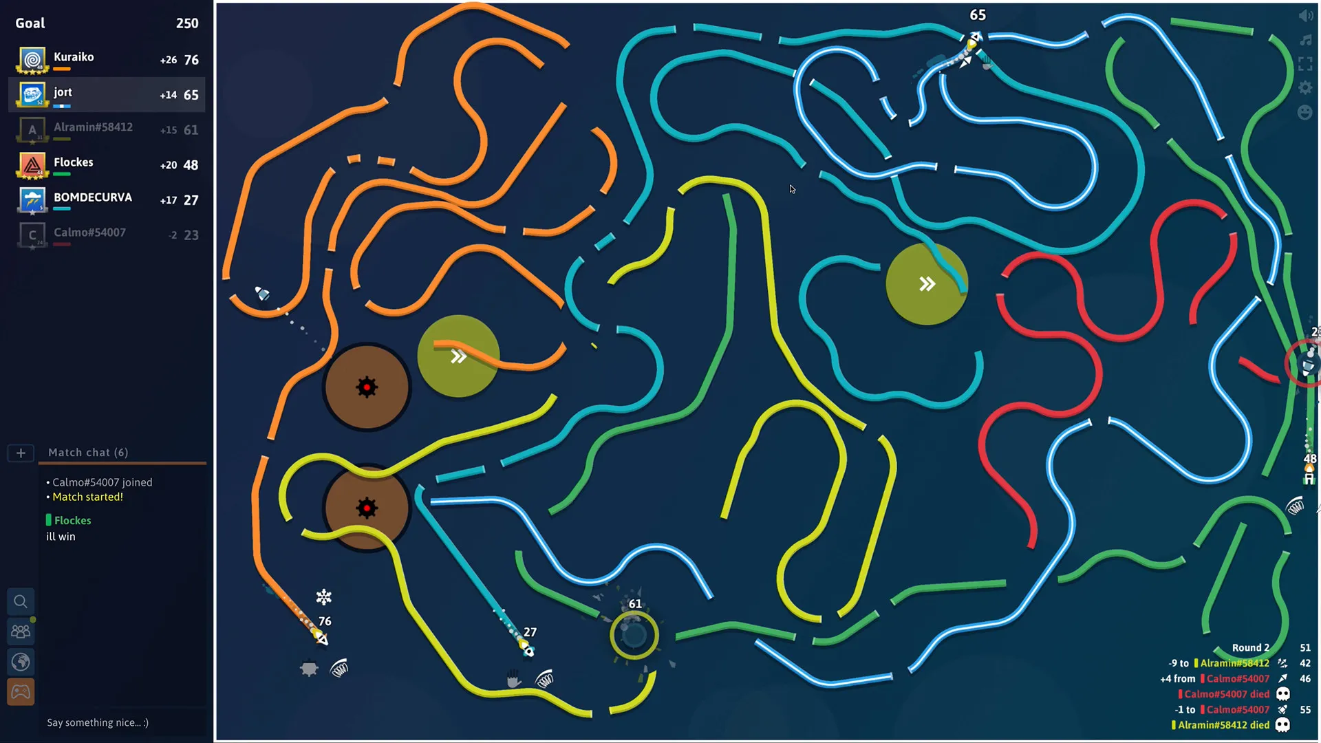 Curve Fever Pro: скриншот 5