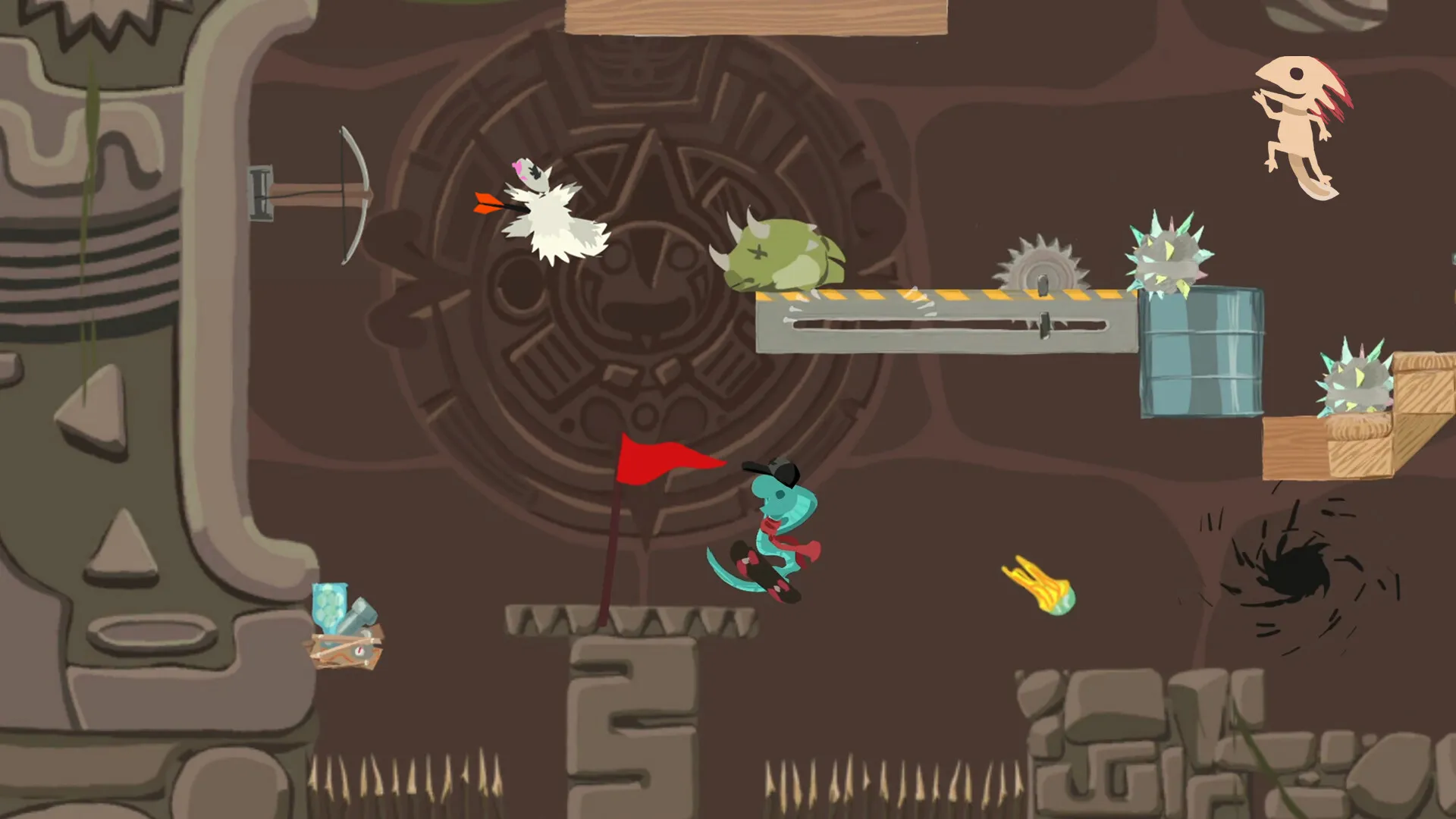 Ultimate Chicken Horse: скриншот 8