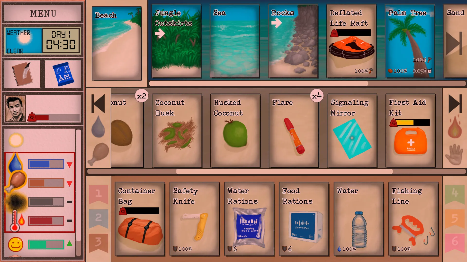 Card Survival: Tropical Island: скриншот 1