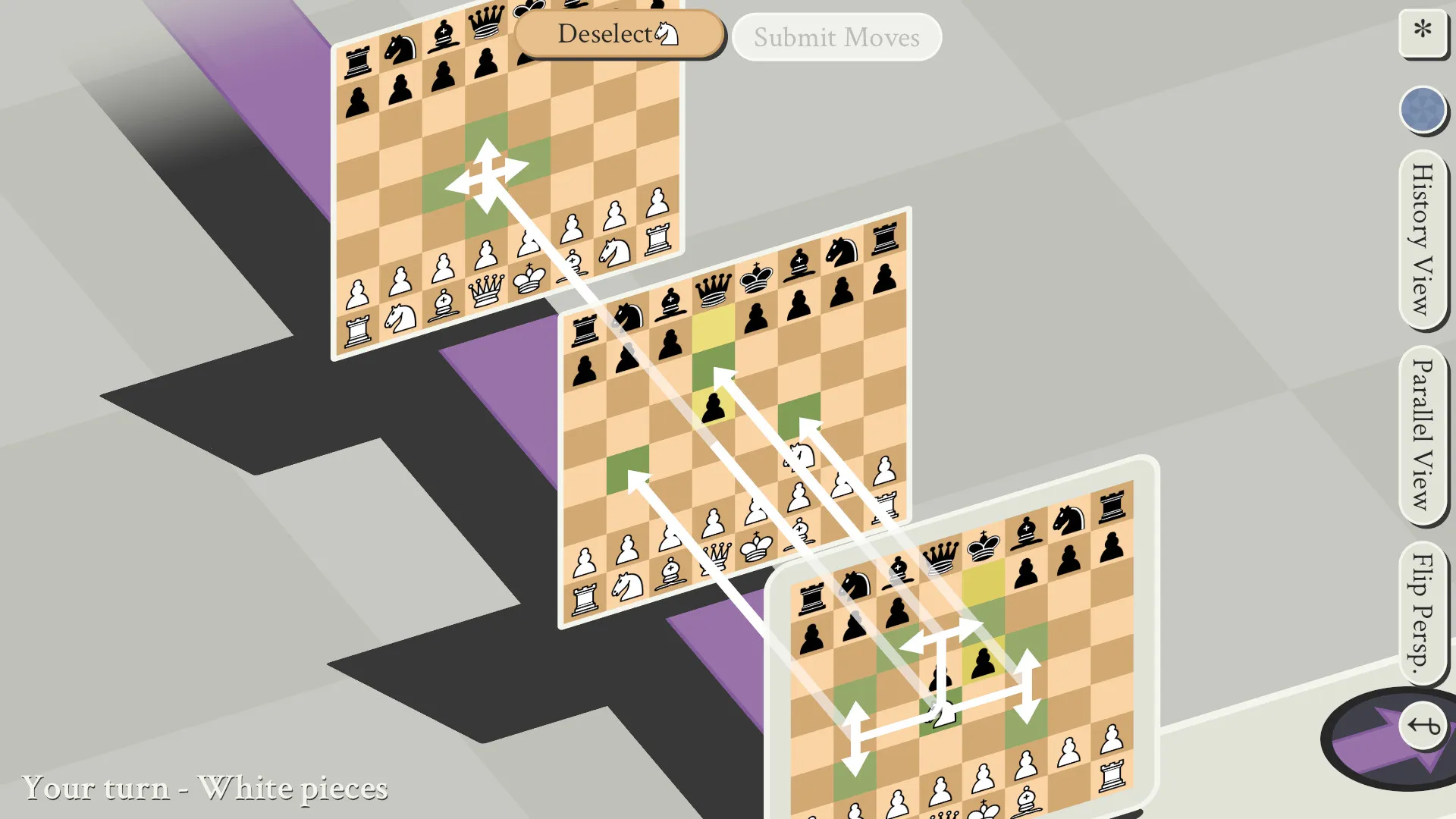5D Chess With Multiverse Time Travel: скриншот 1