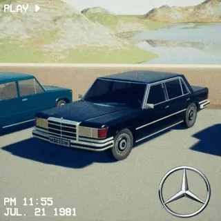 1972-1980 Mercedes-Benz S-Klasse W116 450SEL 6.9