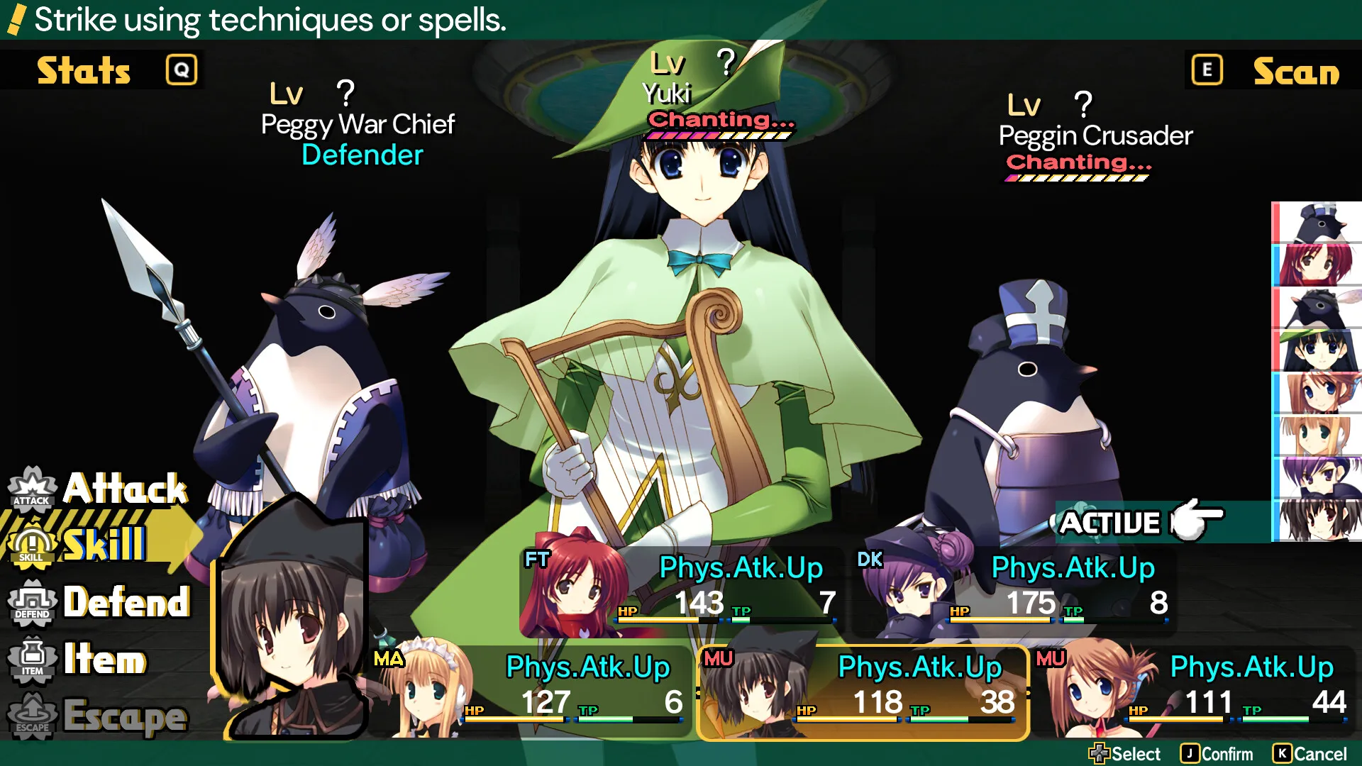 Dungeon Travelers: To Heart 2 in Another World: скриншот 2