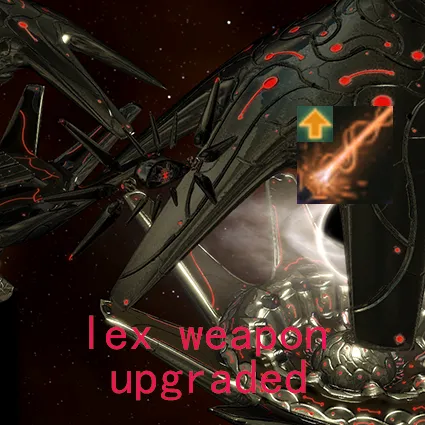 LEX weapon upgrade PLUS