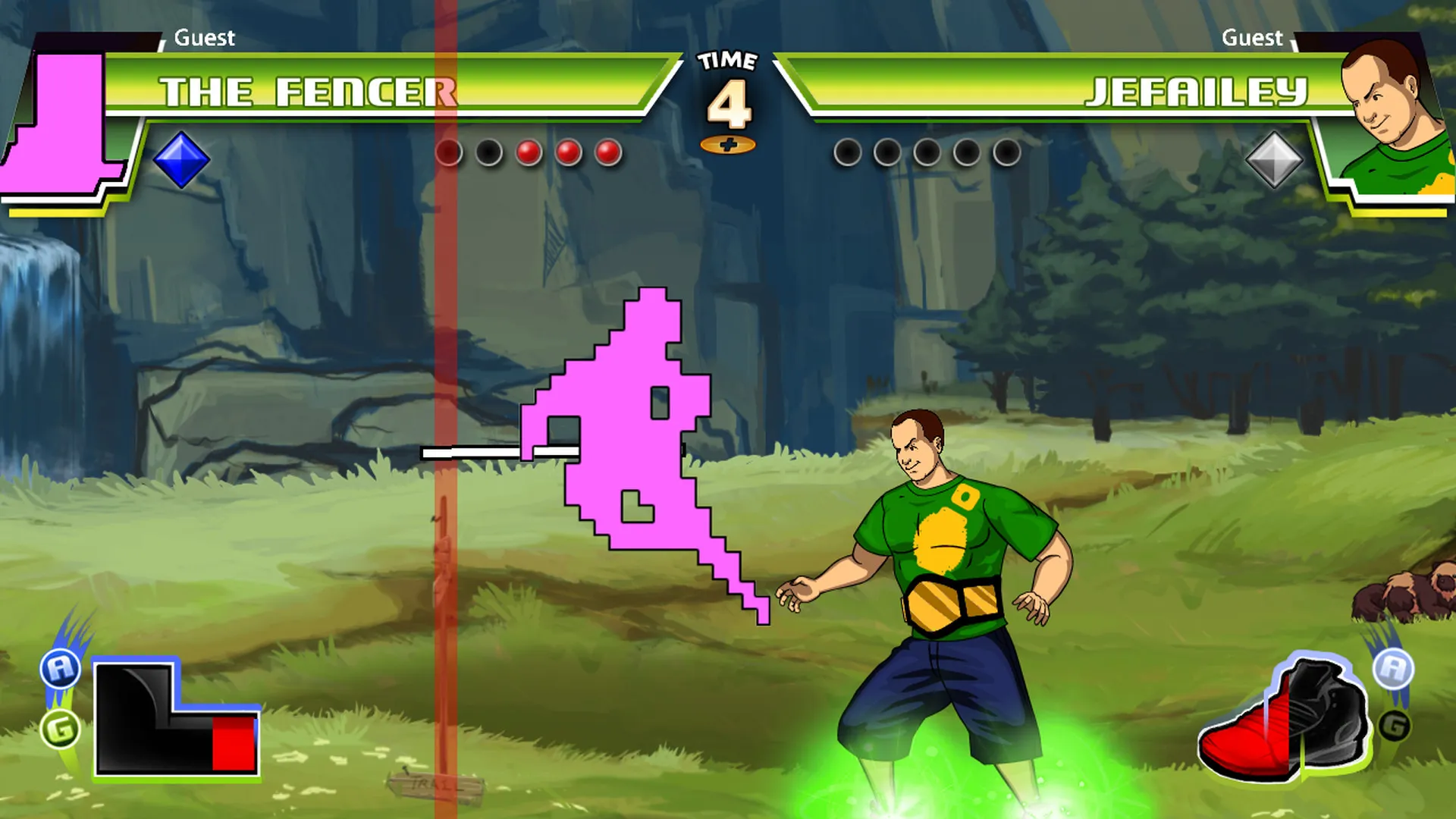 Divekick: скриншот 1