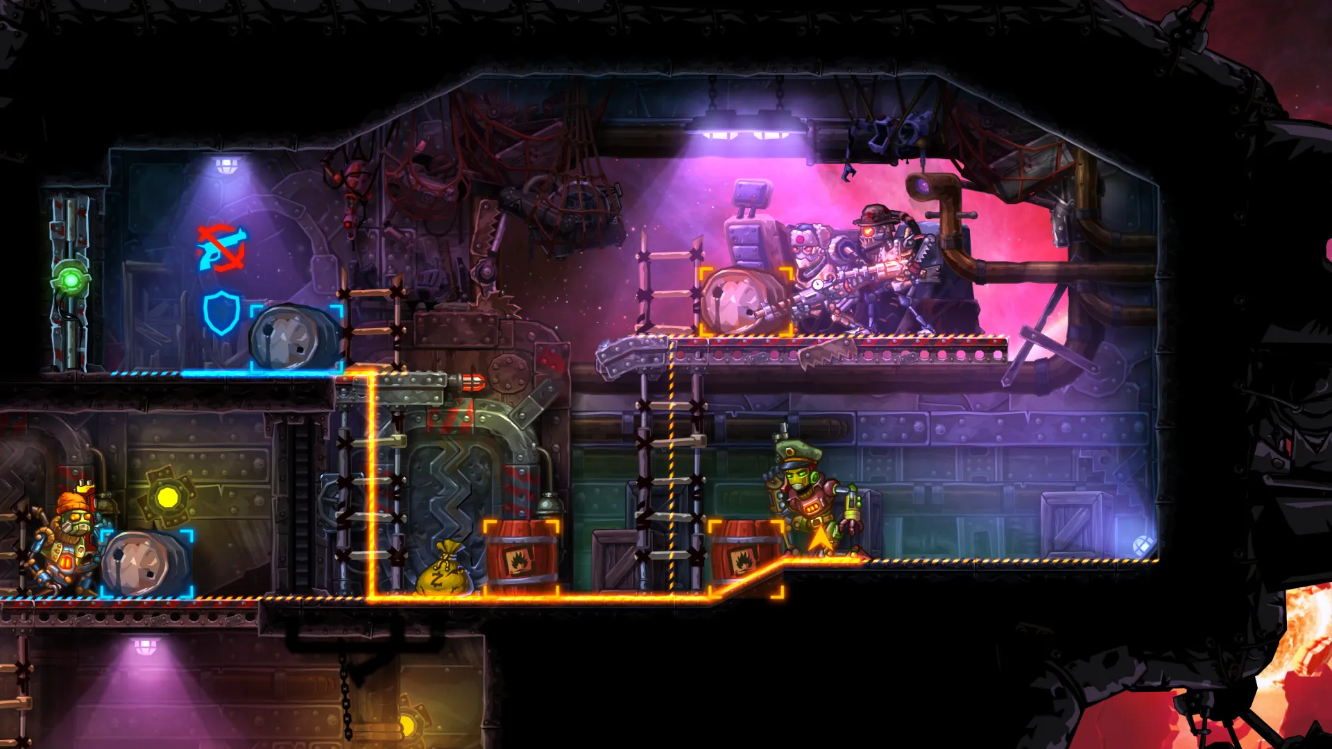 SteamWorld Heist: скриншот 2