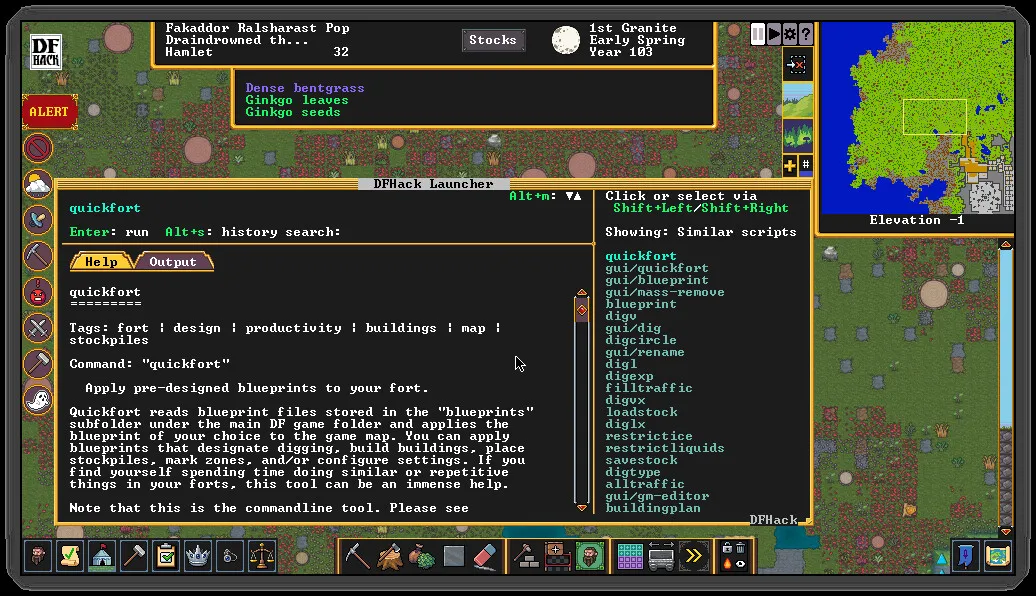 DFHack - Dwarf Fortress Modding Engine: скриншот 5