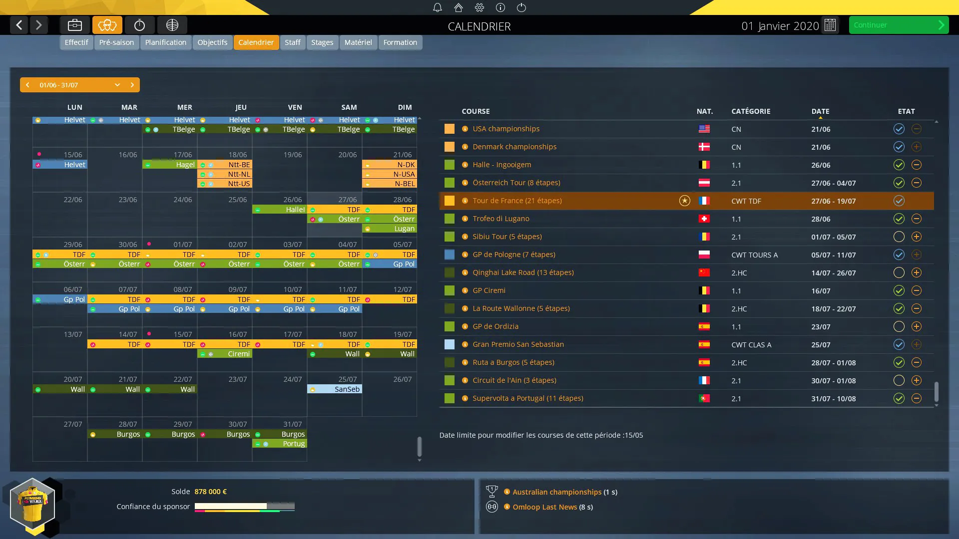 Pro Cycling Manager 2020: скриншот 2