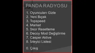 Radyo Menu
