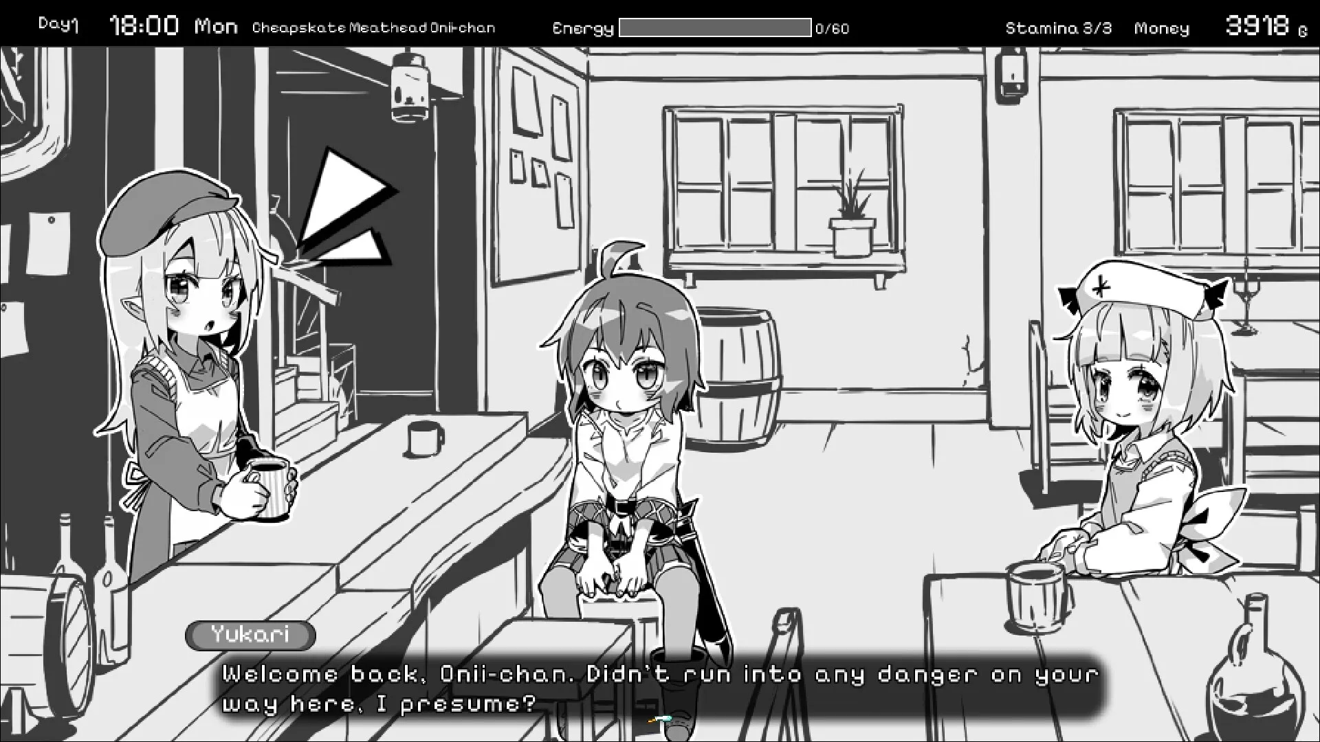 Living With Sister: Monochrome Fantasy: скриншот 3