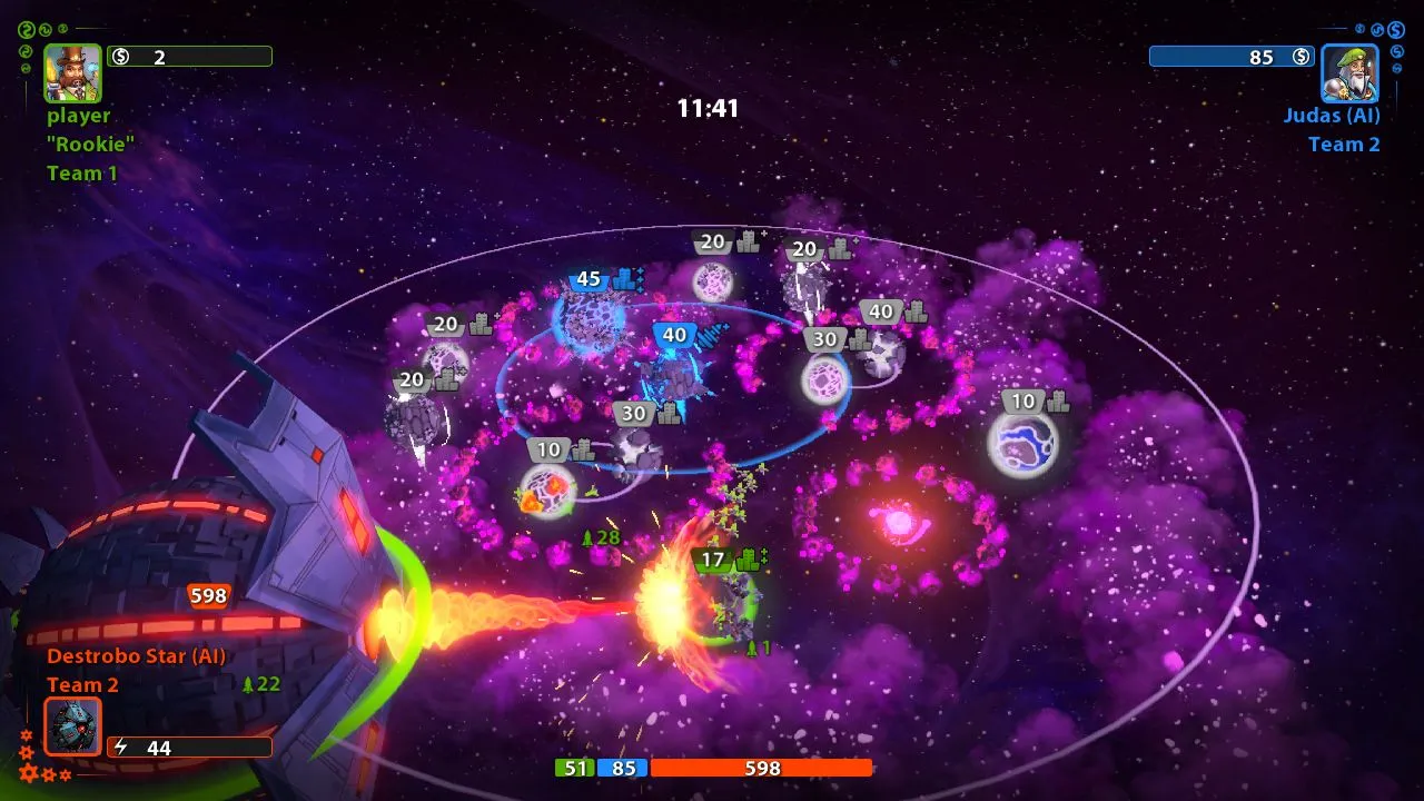 Planets Under Attack: скриншот 2