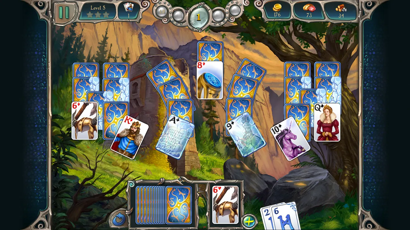 Avalon Legends Solitaire 2: скриншот 2