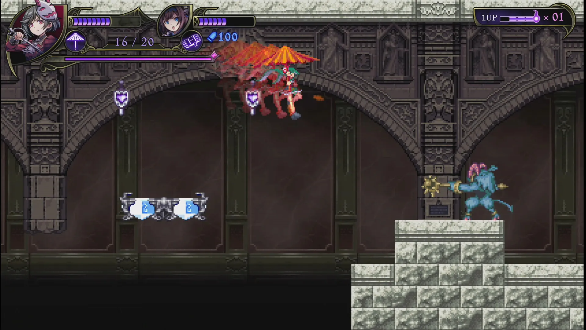 Gal Guardians: Demon Purge: скриншот 2