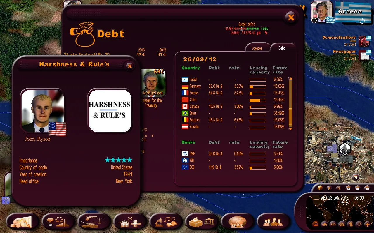 Masters of the World - Geopolitical Simulator 3: скриншот 6