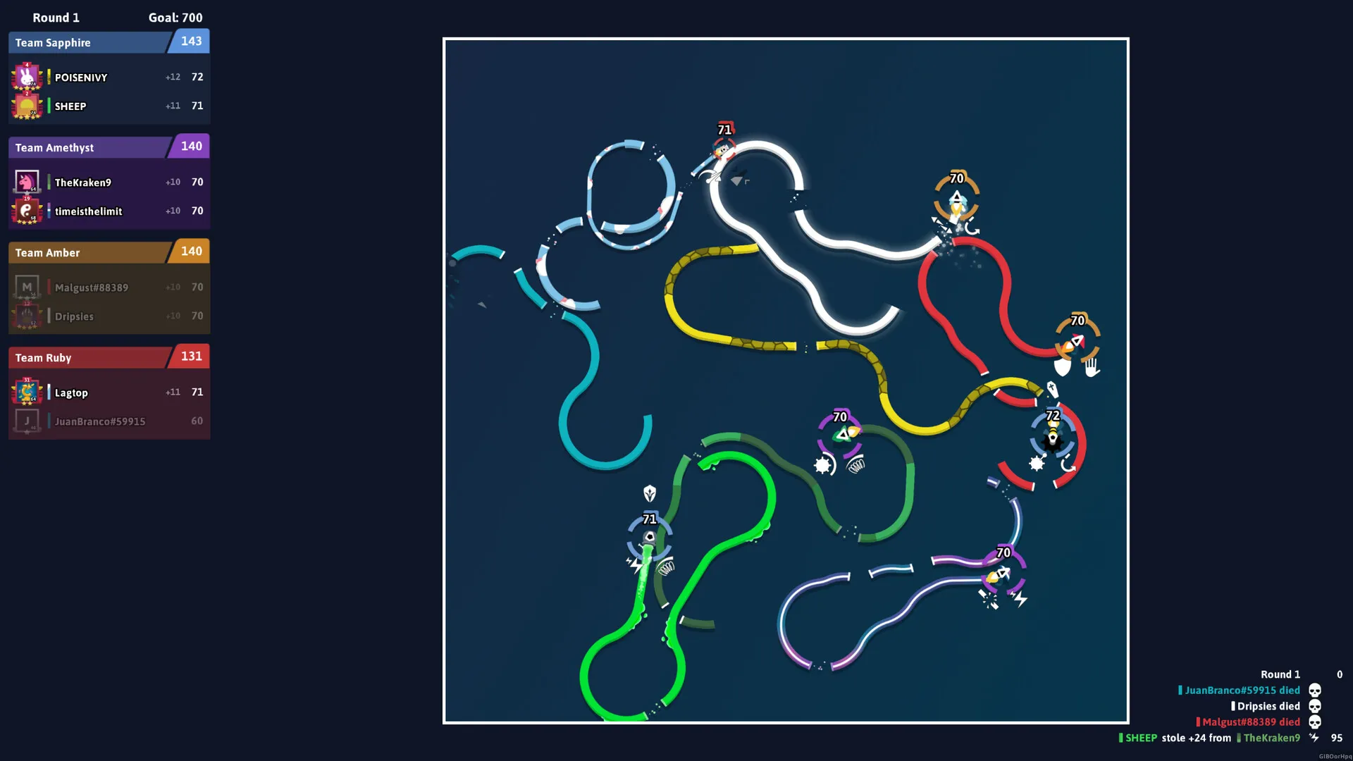 Curve Fever Pro: скриншот 7