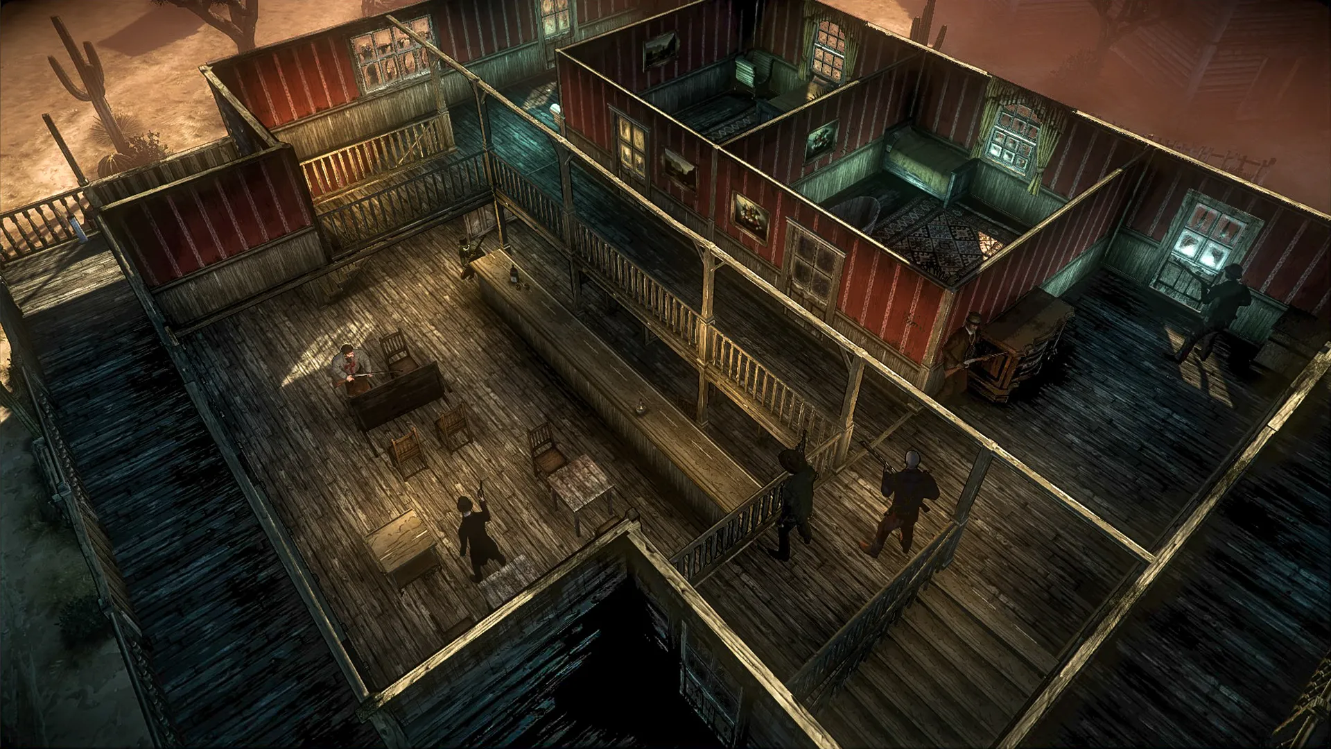 Hard West: скриншот 6