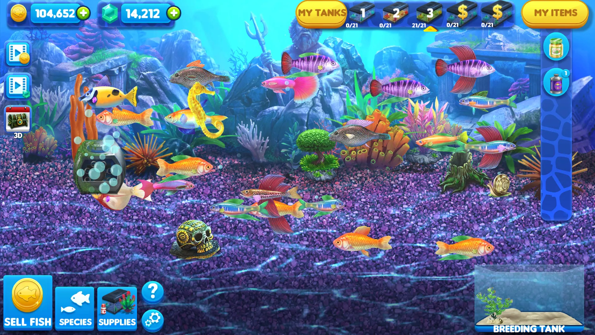 Fish Tycoon 2: Virtual Aquarium: скриншот 1