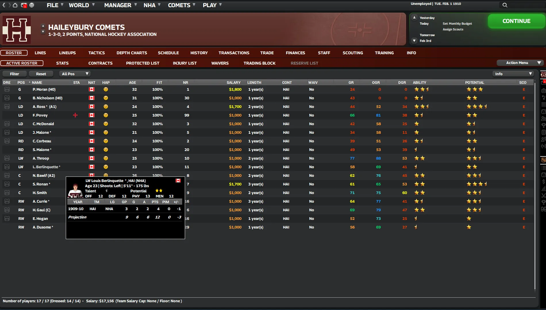 Franchise Hockey Manager 10: скриншот 7