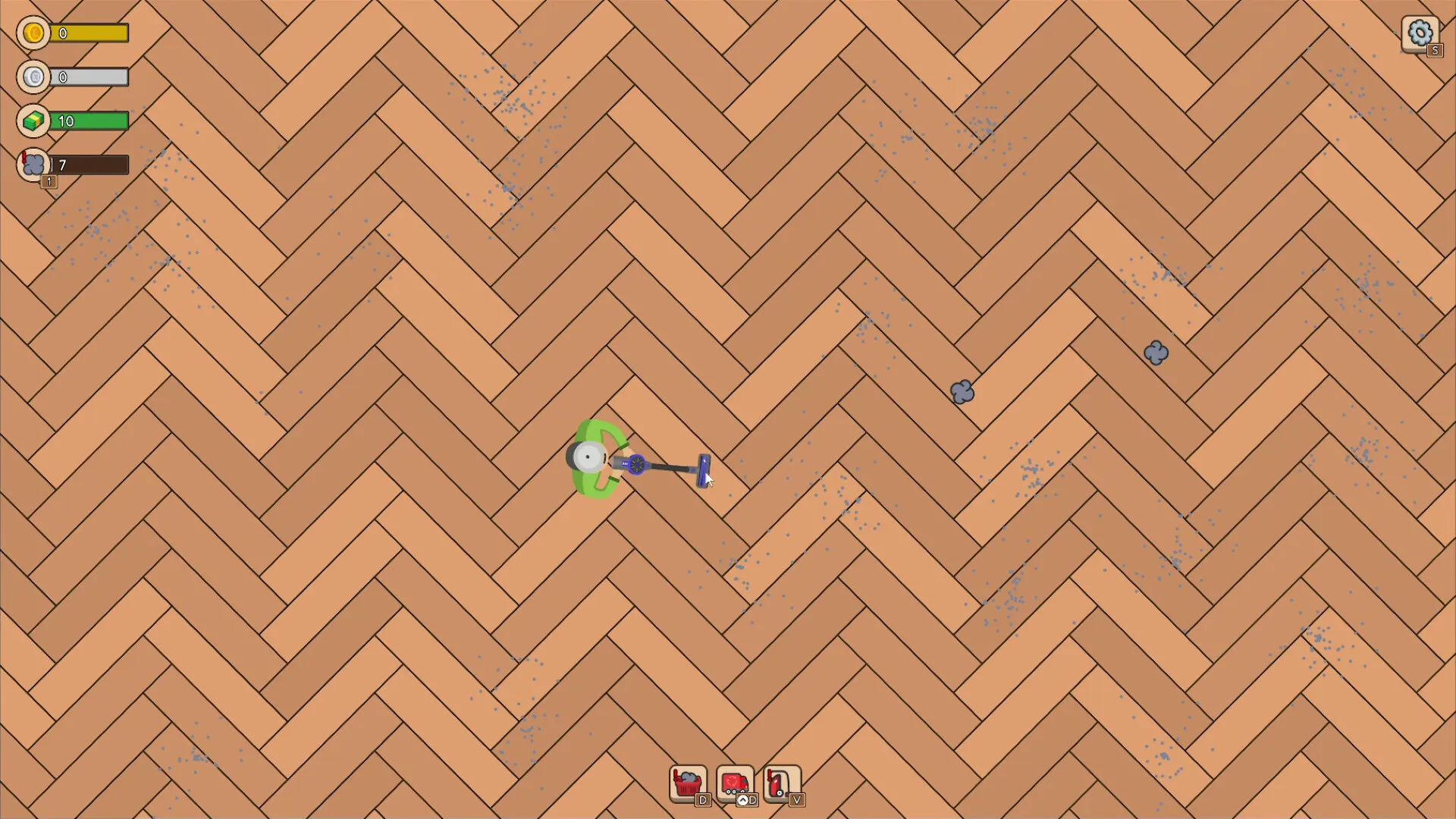 Vacuum Warrior - Idle Game: скриншот 1