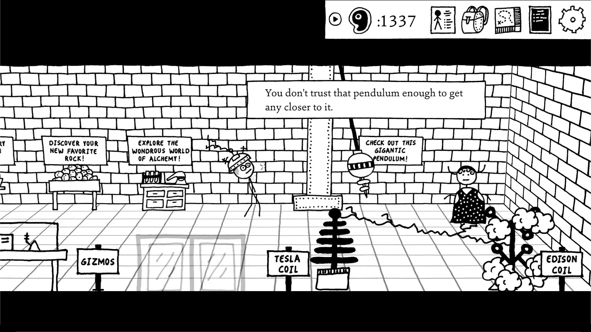 Shadows Over Loathing: скриншот 1