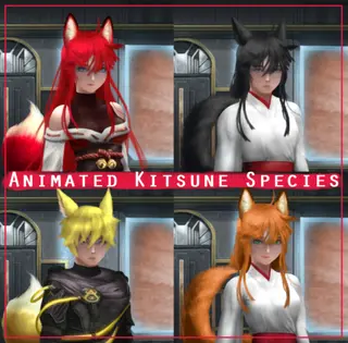 Animated Kitsune Species