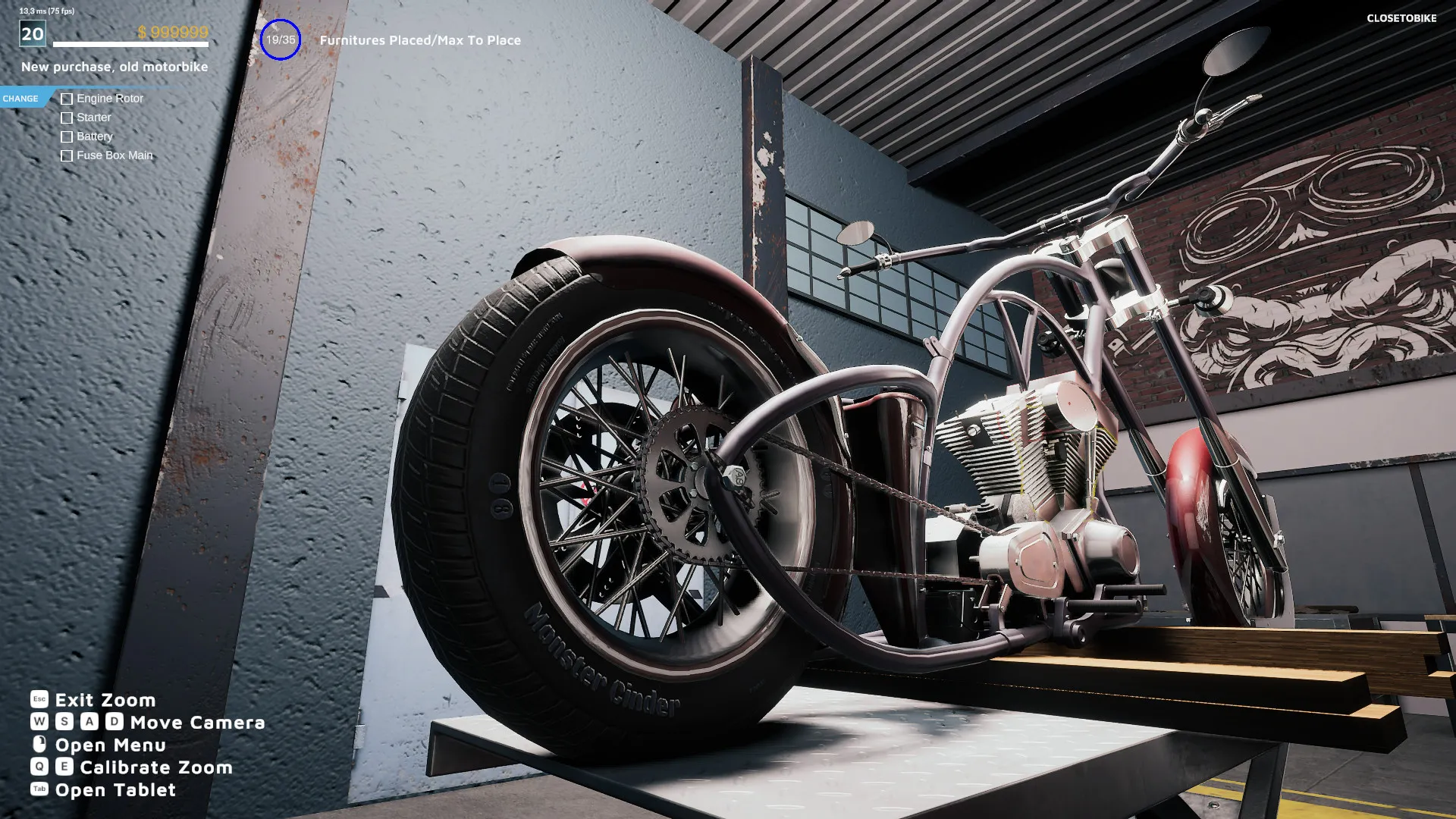 Motorcycle Mechanic Simulator 2021: скриншот 6