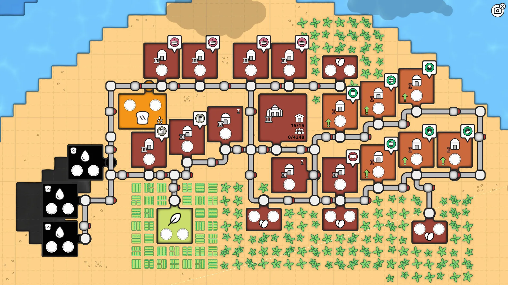 Mini Settlers: скриншот 2