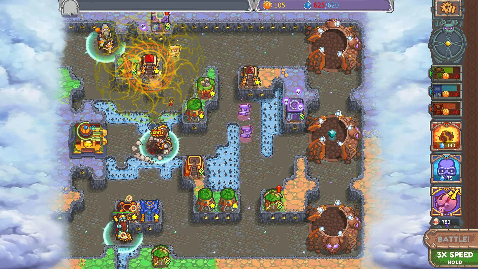 Cursed Treasure 2 Ultimate Edition - Tower Defense: скриншот 2
