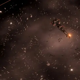 Battle Debris - Starship Graveyards