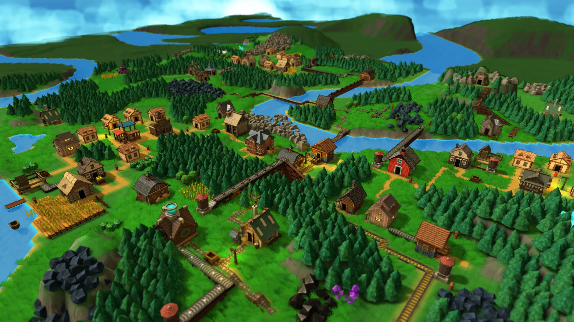 Factory Town: скриншот 1