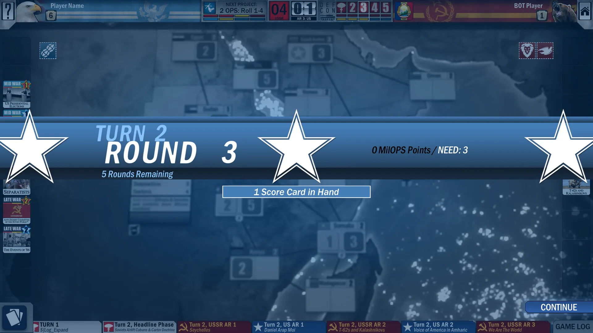 Twilight Struggle: Red Sea: скриншот 1