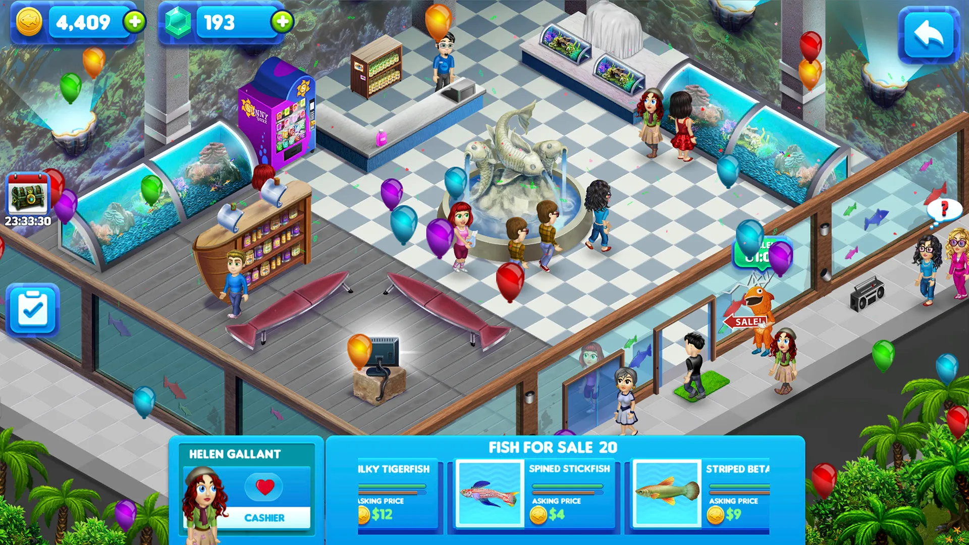 Fish Tycoon 2: Virtual Aquarium: скриншот 2