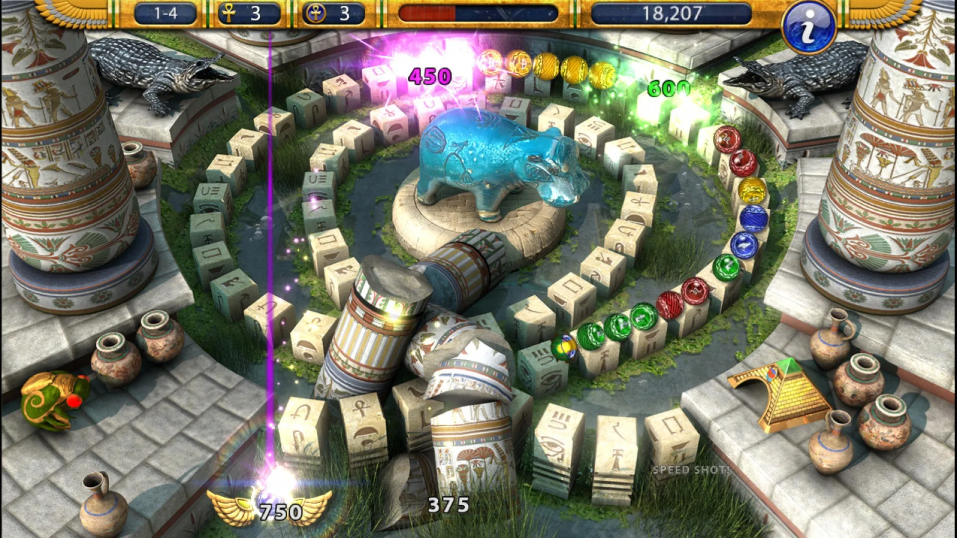Luxor 2 HD: скриншот 1