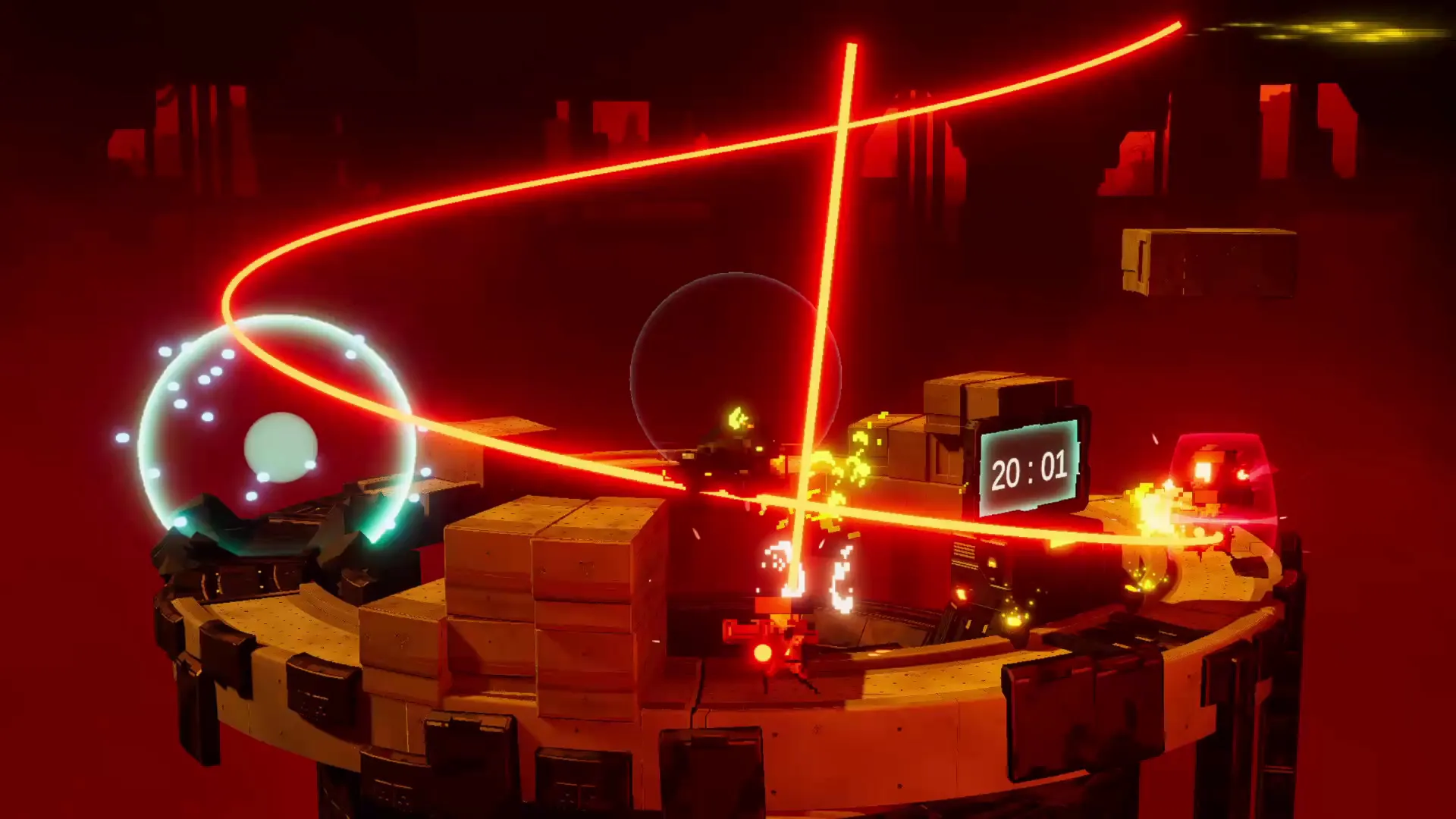 Orbital Bullet – The 360° Rogue-lite: скриншот 3