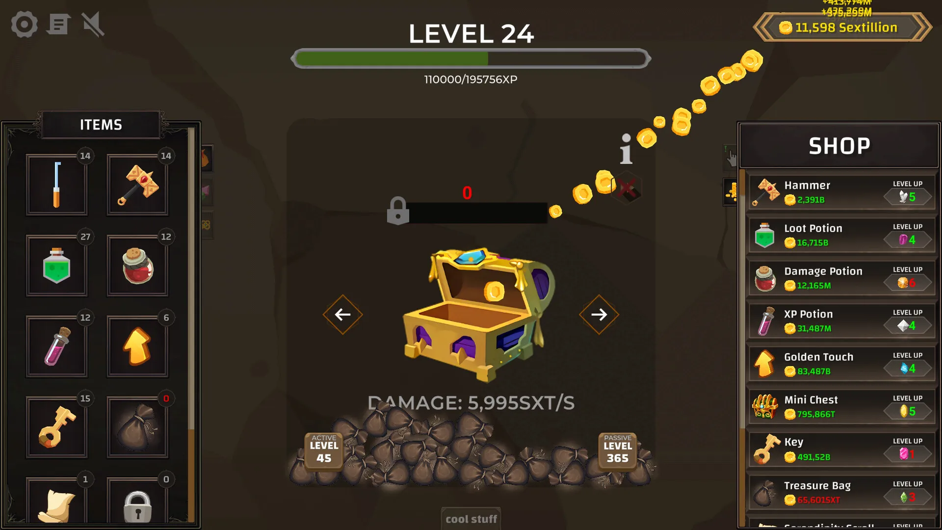 Treasure Chest Clicker: скриншот 8