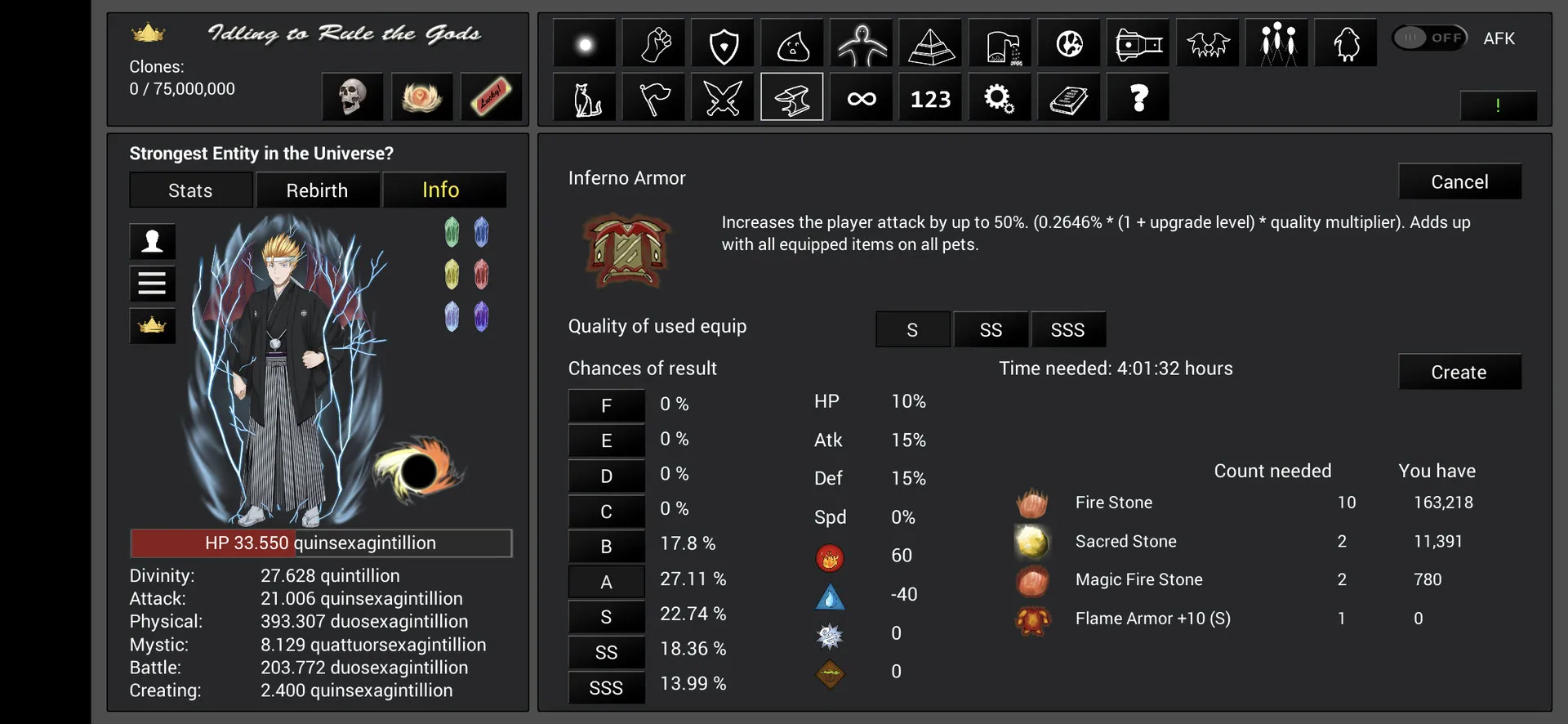 Idling to Rule the Gods: скриншот 4