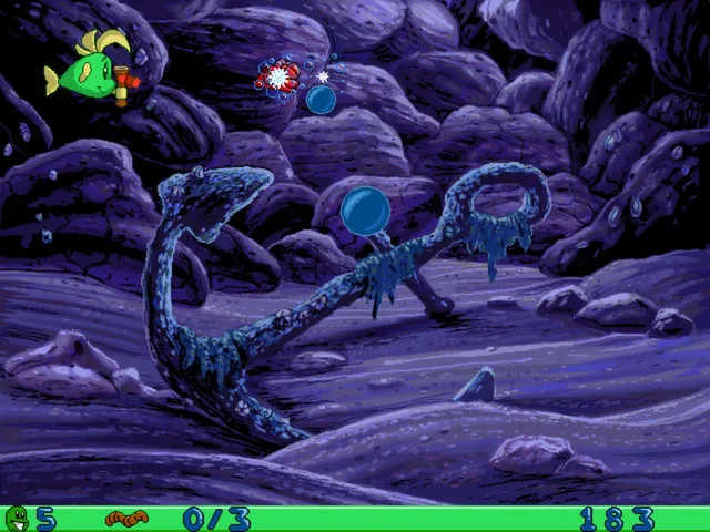 Freddi Fish and Luther's Water Worries: скриншот 1