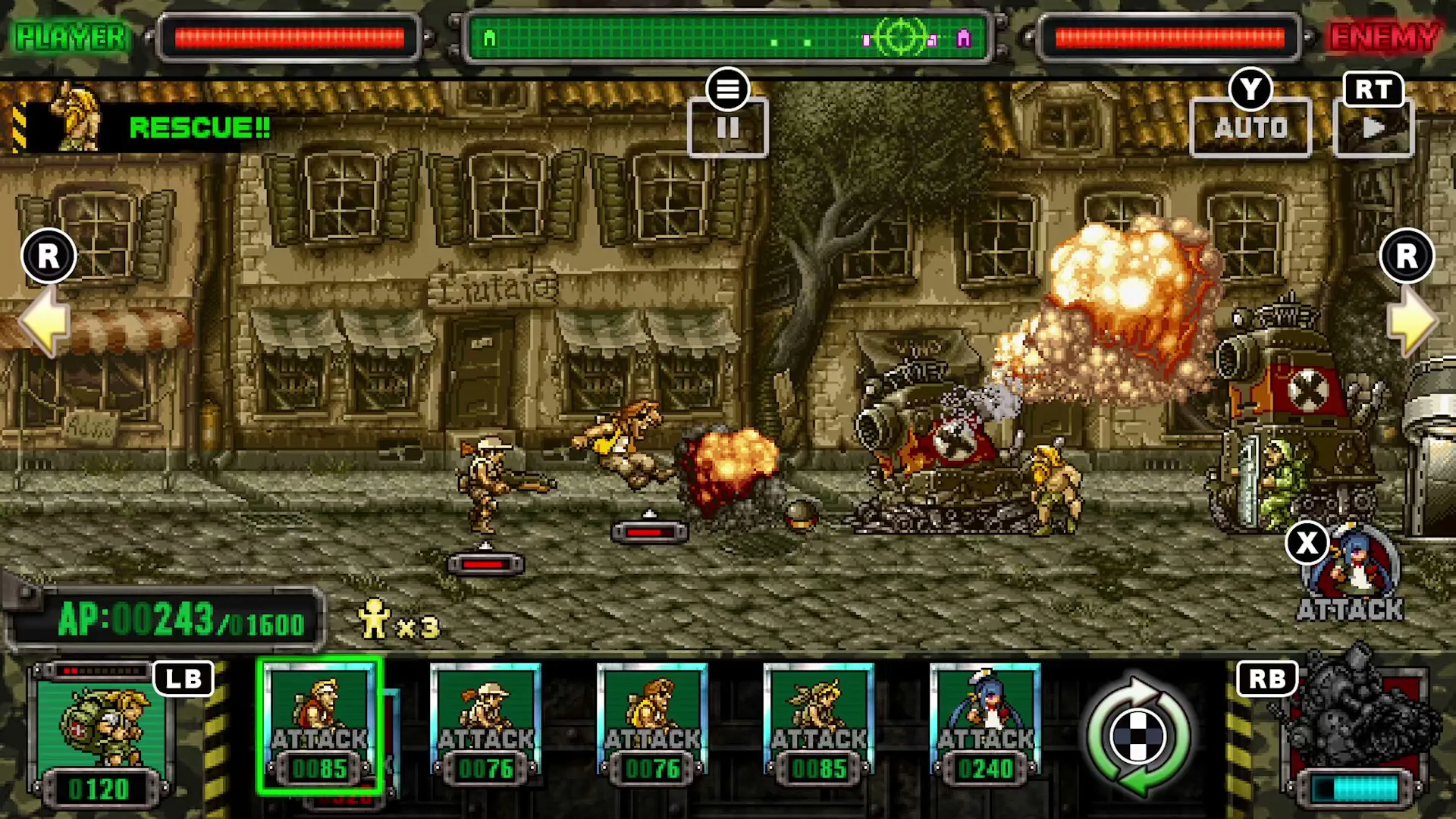METAL SLUG ATTACK RELOADED: скриншот 1