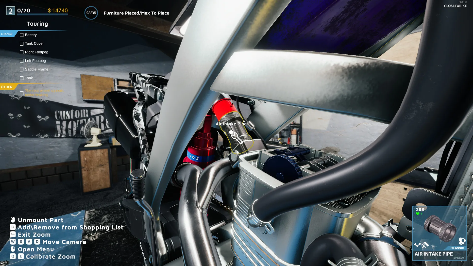 Motorcycle Mechanic Simulator 2021: скриншот 5
